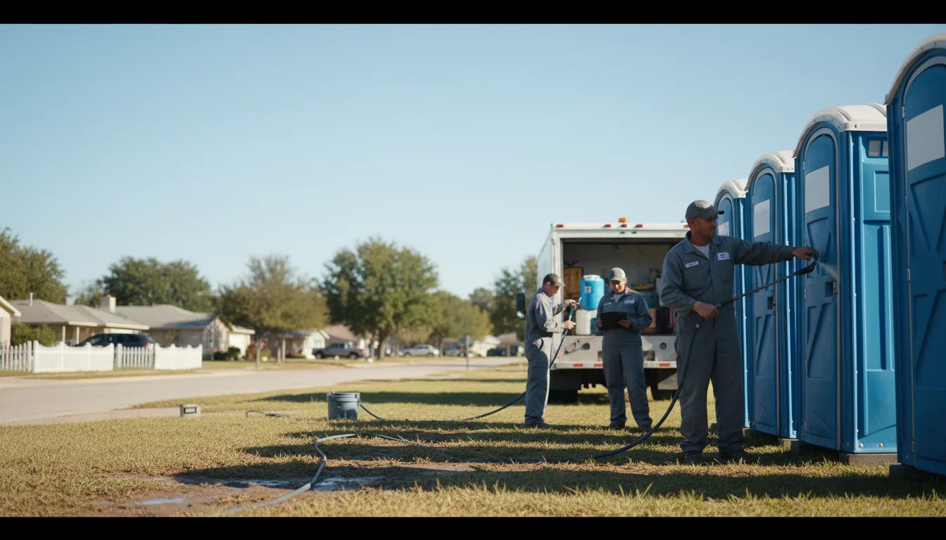 Long-Term Portable Toilet Rental in Oakdale, NE near me
